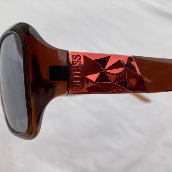 Guess Women Crystal Brown GU6518 Sunglasses Square Eyeglasses  56[]15-130 main image 7
